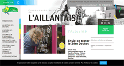 Desktop Screenshot of ccaillantais.fr
